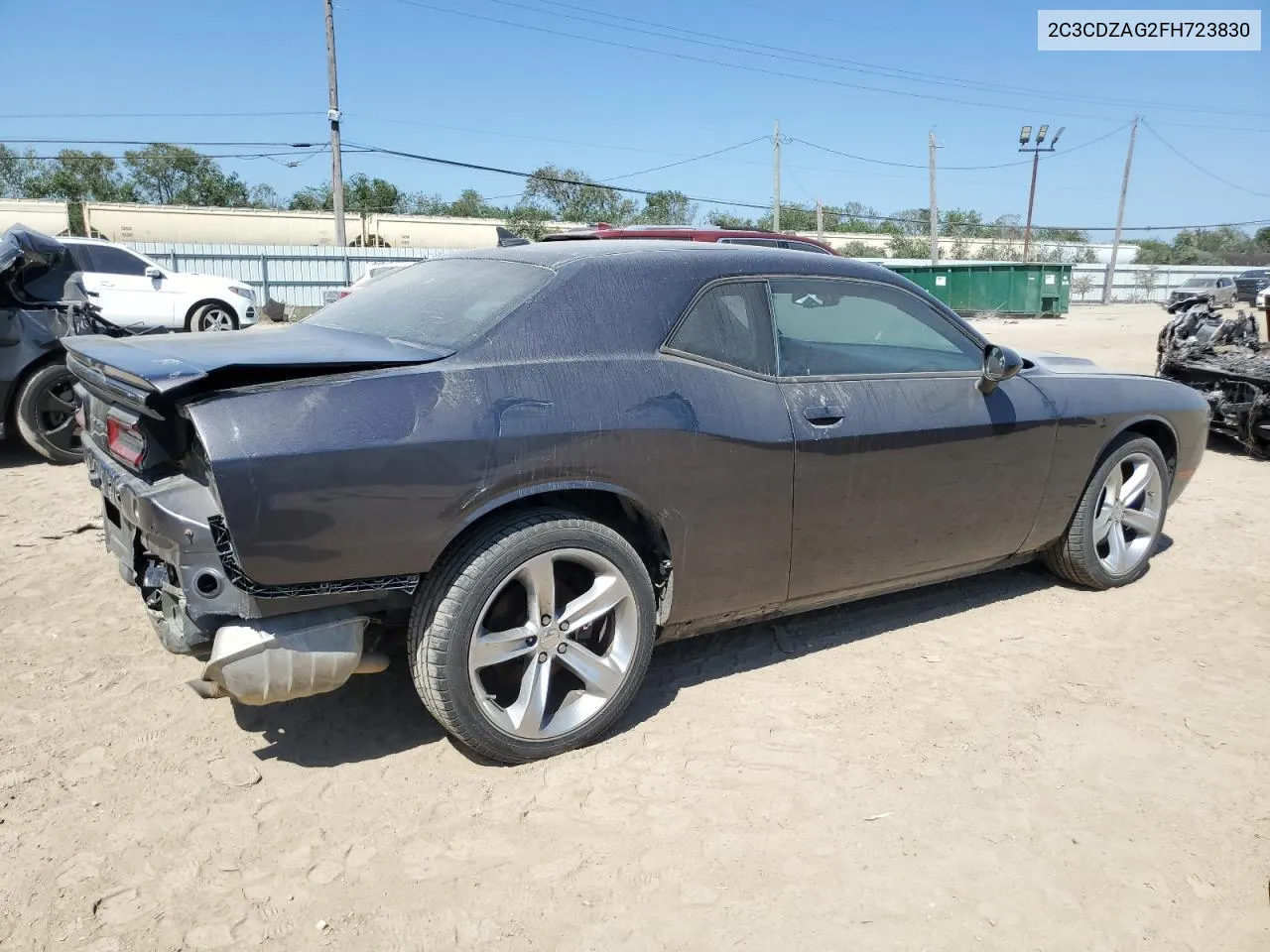 2015 Dodge Challenger Sxt VIN: 2C3CDZAG2FH723830 Lot: 71767994