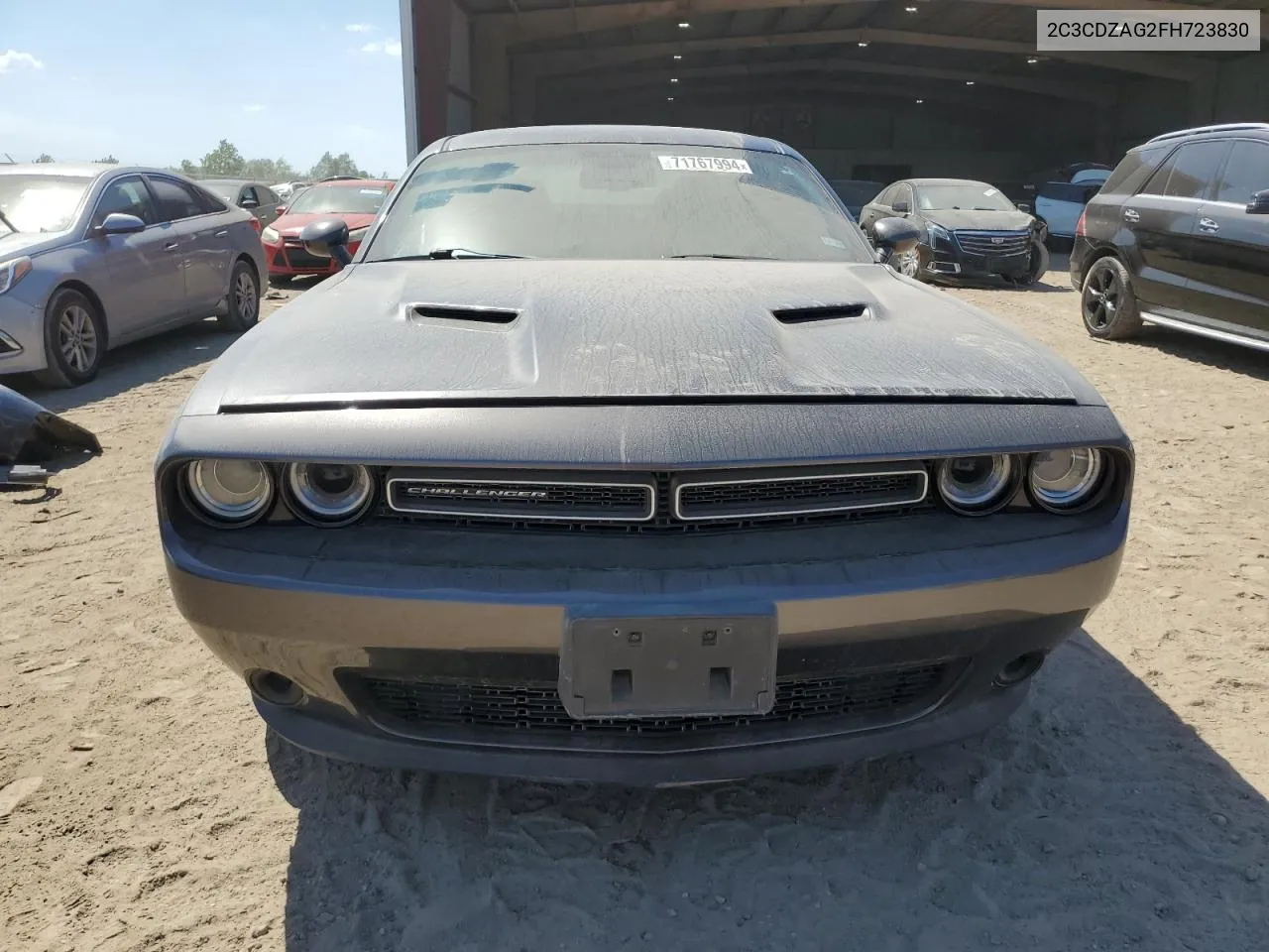 2015 Dodge Challenger Sxt VIN: 2C3CDZAG2FH723830 Lot: 71767994