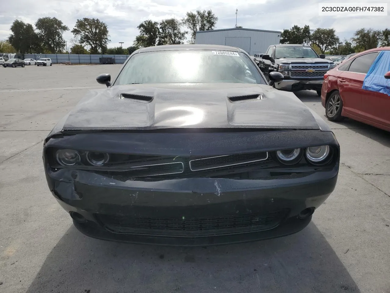 2015 Dodge Challenger Sxt VIN: 2C3CDZAG0FH747382 Lot: 72085244