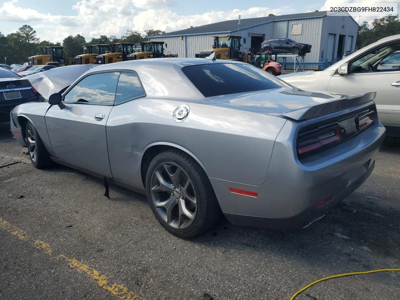 2015 Dodge Challenger Sxt Plus VIN: 2C3CDZBG9FH822434 Lot: 72187624