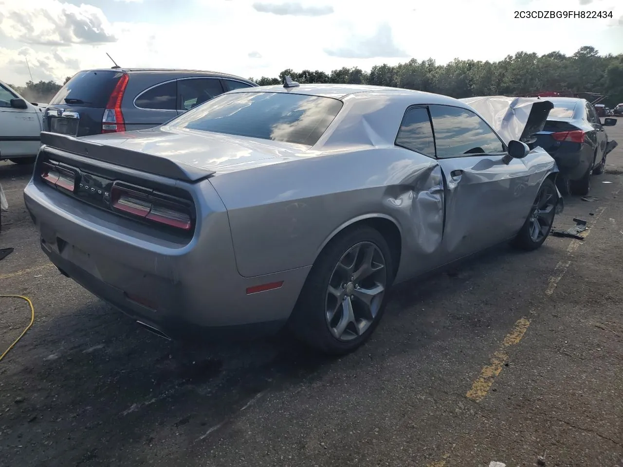 2015 Dodge Challenger Sxt Plus VIN: 2C3CDZBG9FH822434 Lot: 72187624