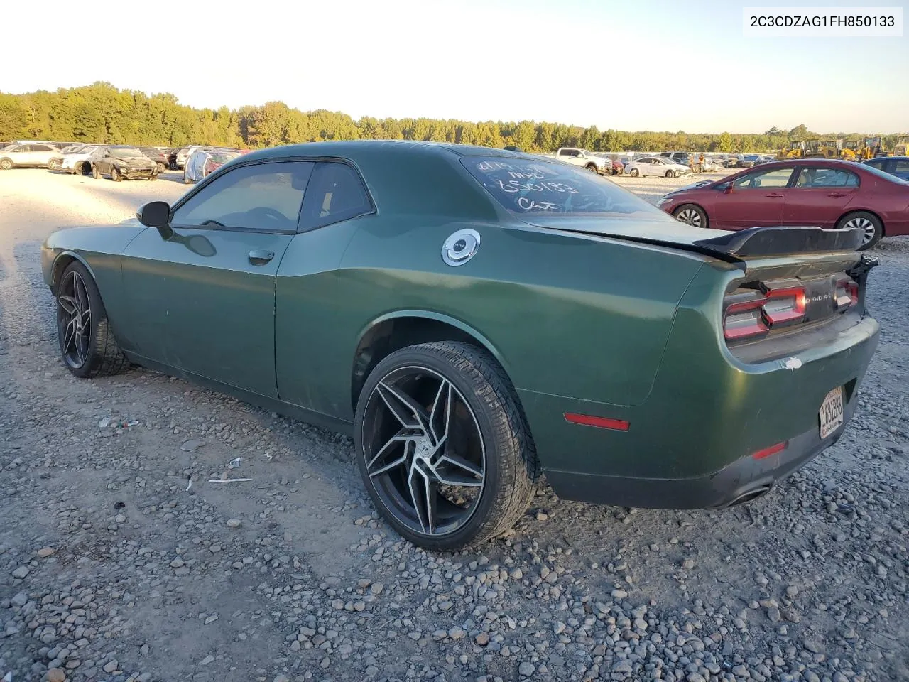 2015 Dodge Challenger Sxt VIN: 2C3CDZAG1FH850133 Lot: 72478094