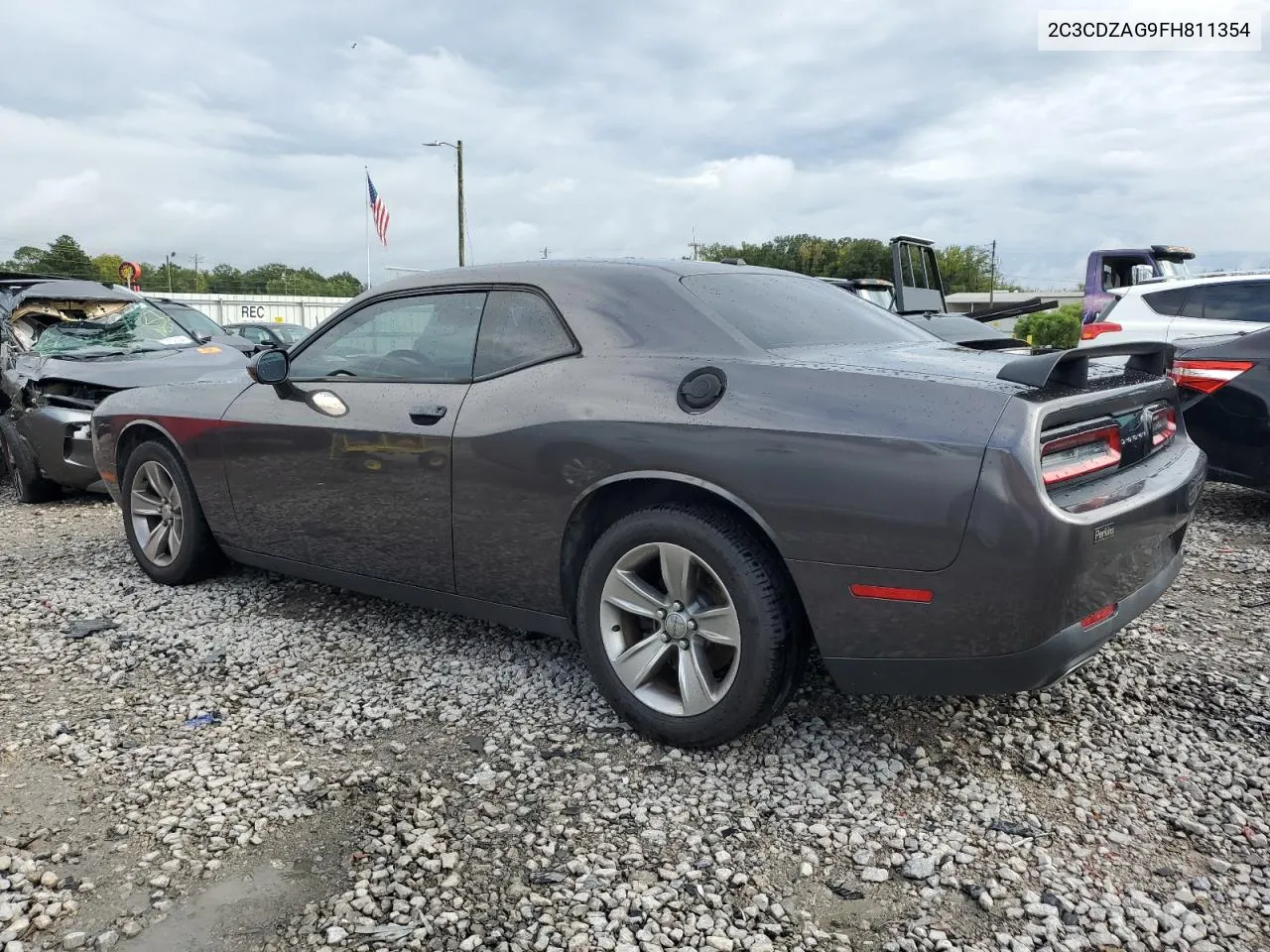 2015 Dodge Challenger Sxt VIN: 2C3CDZAG9FH811354 Lot: 72759134