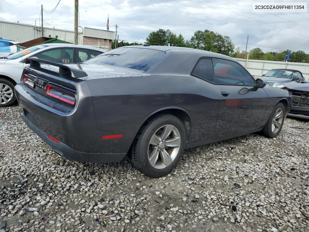 2015 Dodge Challenger Sxt VIN: 2C3CDZAG9FH811354 Lot: 72759134