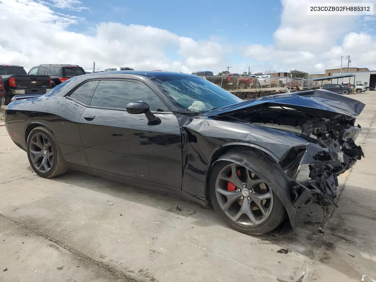 2015 Dodge Challenger Sxt Plus VIN: 2C3CDZBG2FH885312 Lot: 72834154