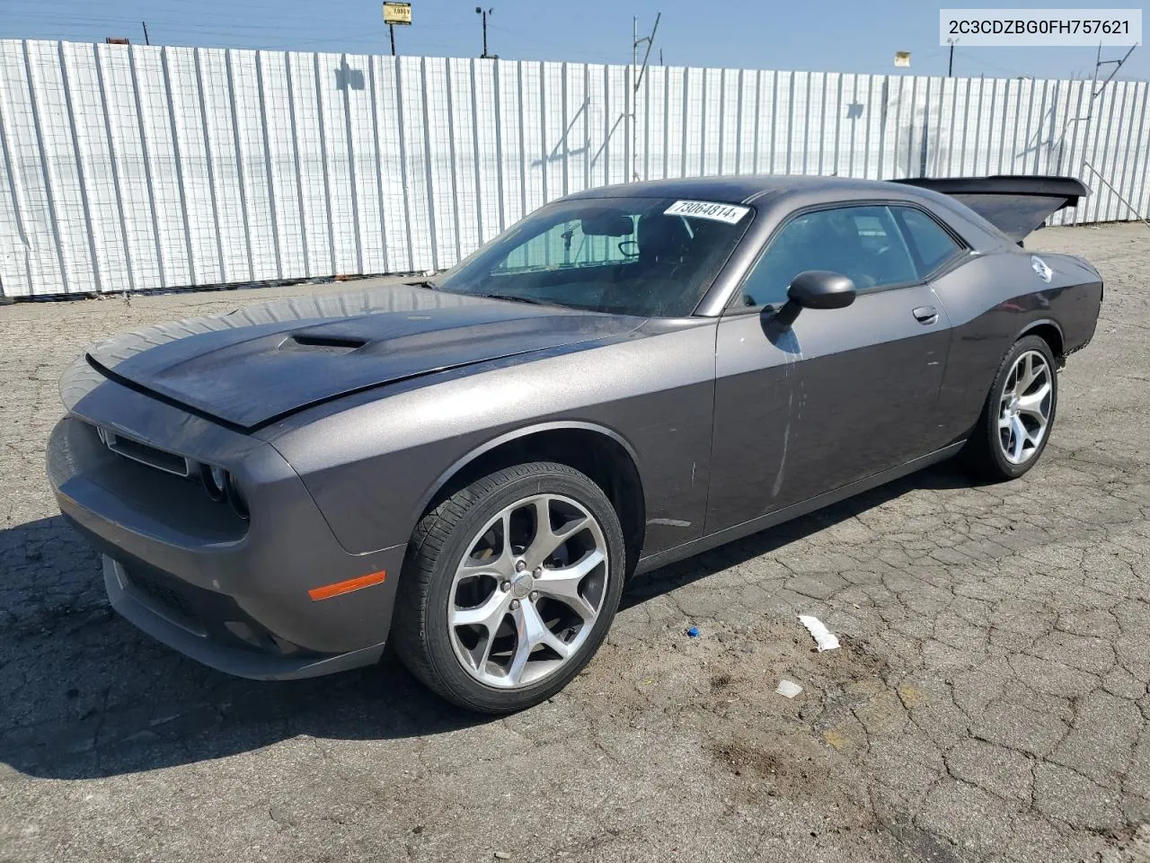 2015 Dodge Challenger Sxt Plus VIN: 2C3CDZBG0FH757621 Lot: 73064814