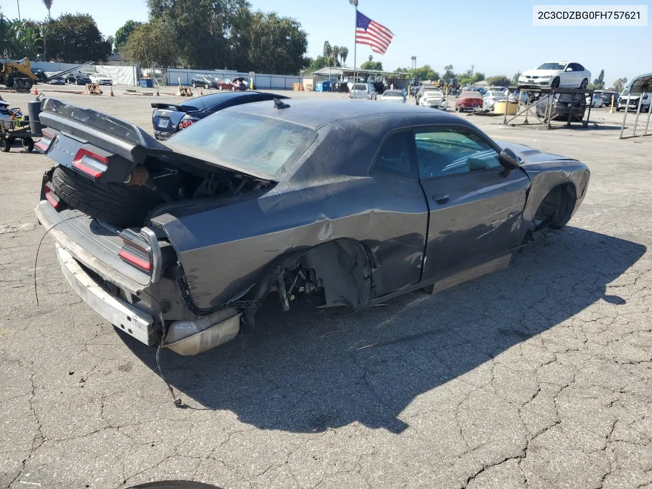 2015 Dodge Challenger Sxt Plus VIN: 2C3CDZBG0FH757621 Lot: 73064814