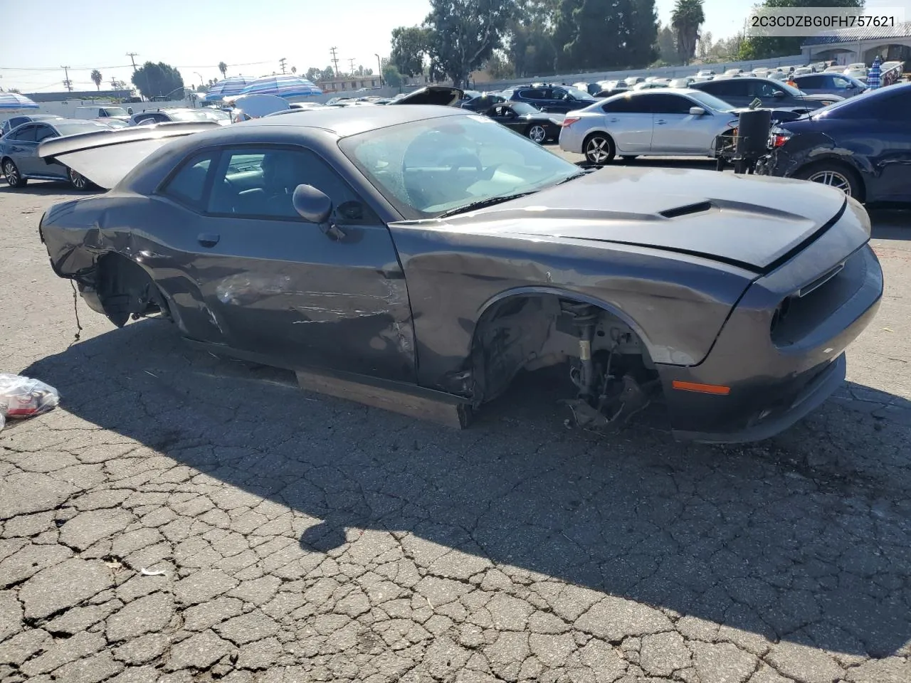 2015 Dodge Challenger Sxt Plus VIN: 2C3CDZBG0FH757621 Lot: 73064814