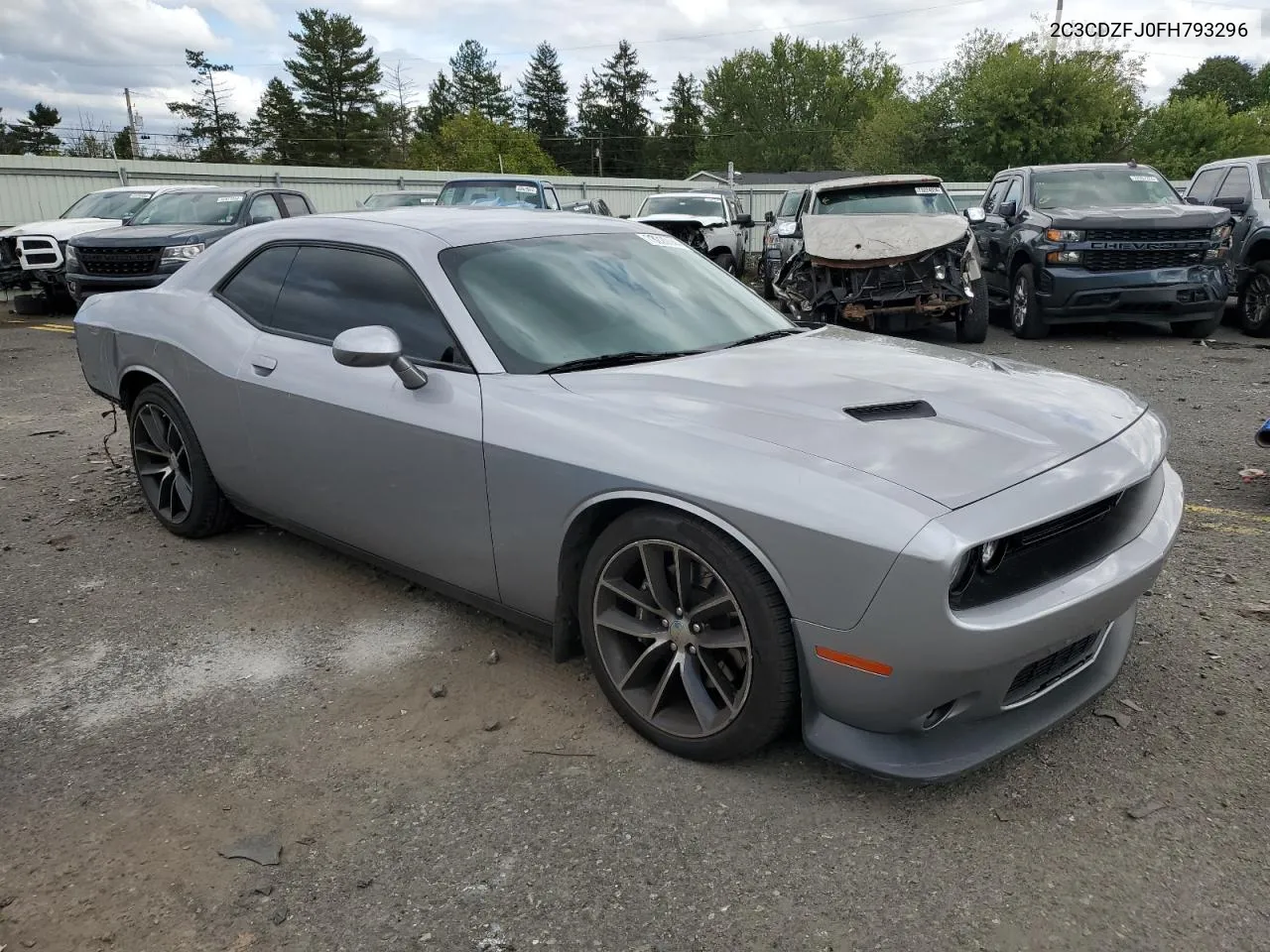 2015 Dodge Challenger R/T Scat Pack VIN: 2C3CDZFJ0FH793296 Lot: 73220144