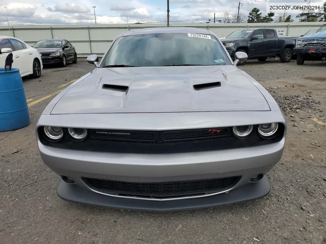 2015 Dodge Challenger R/T Scat Pack VIN: 2C3CDZFJ0FH793296 Lot: 73220144