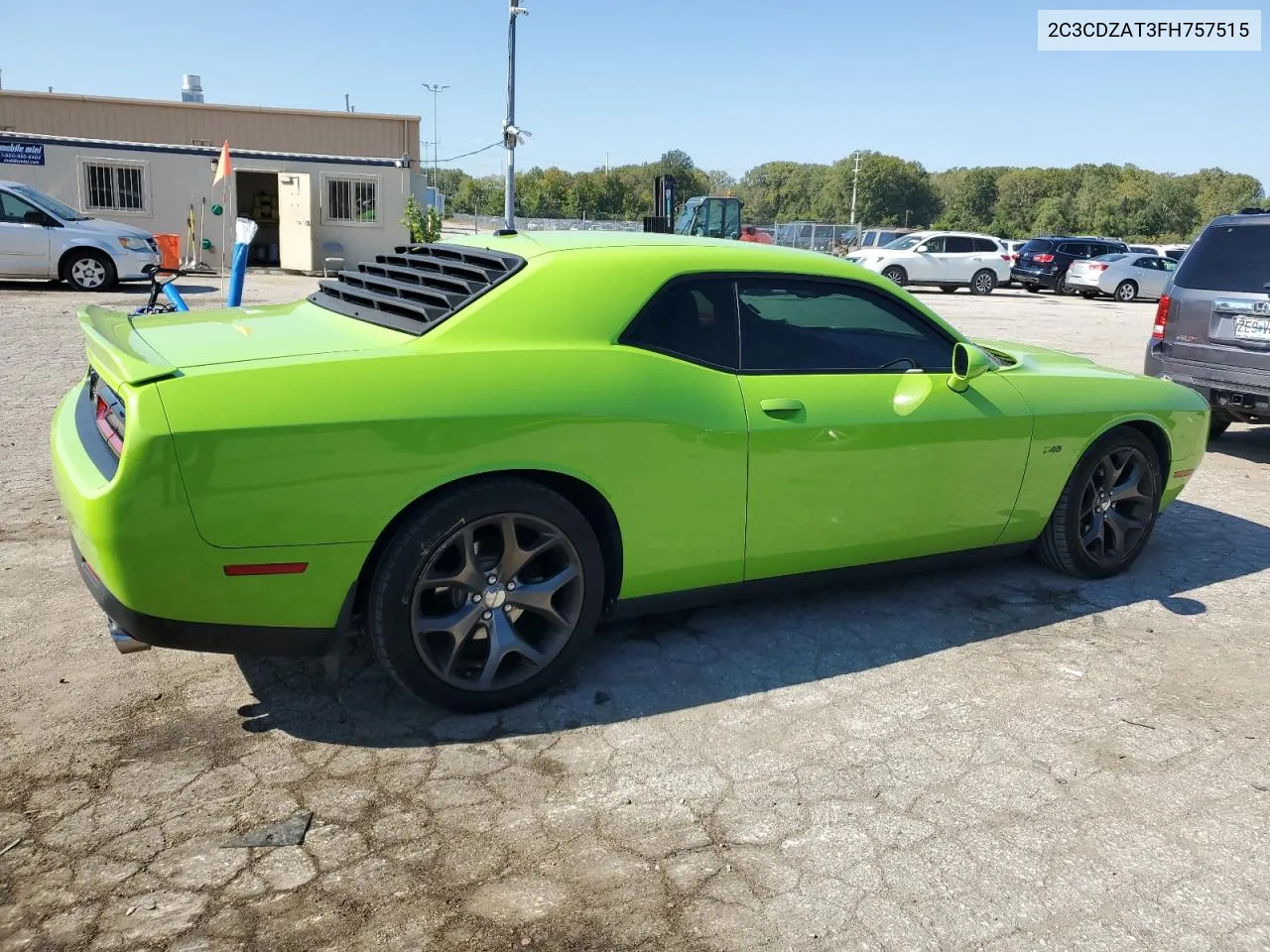 2015 Dodge Challenger Sxt VIN: 2C3CDZAT3FH757515 Lot: 73308284