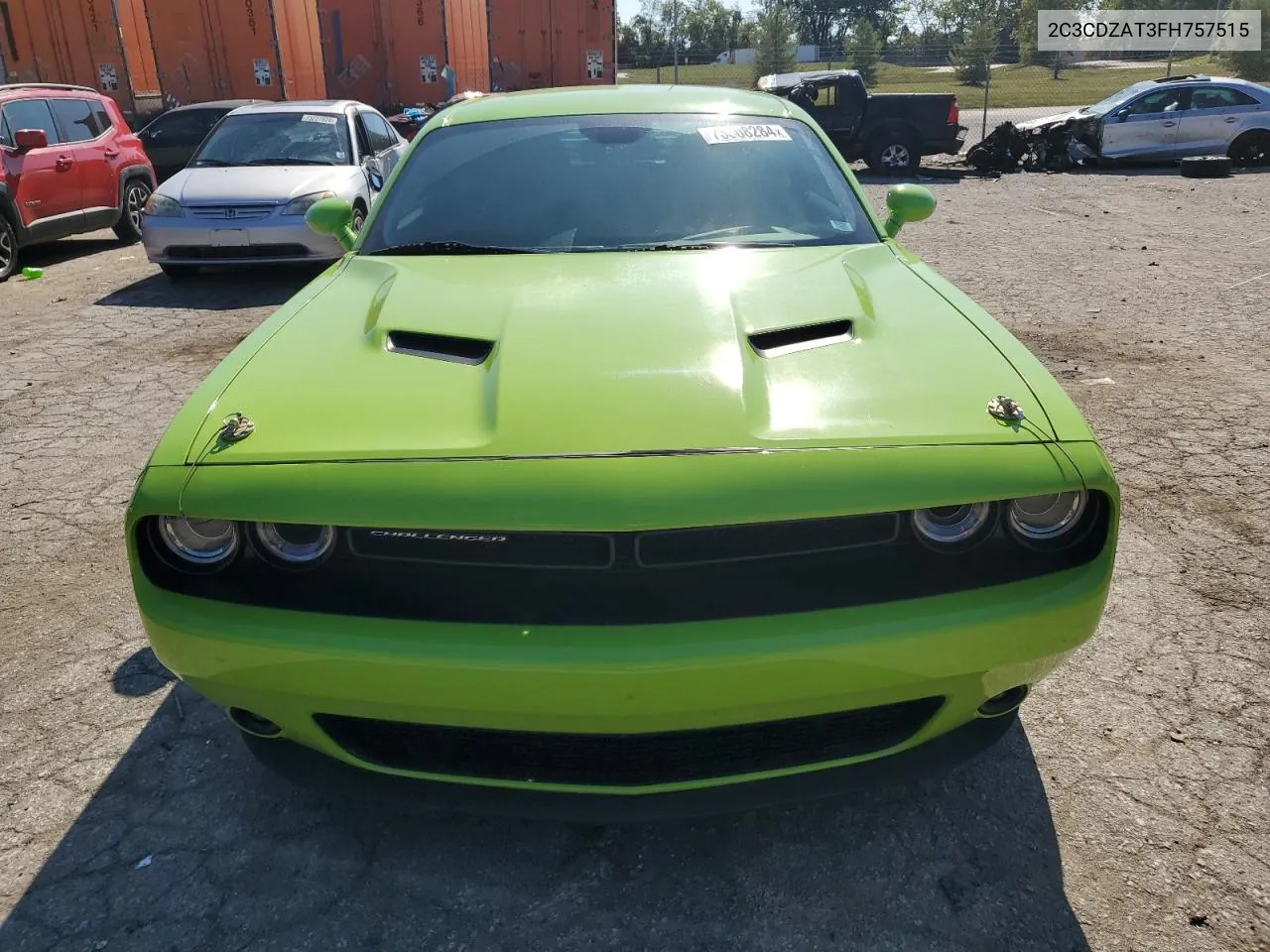 2015 Dodge Challenger Sxt VIN: 2C3CDZAT3FH757515 Lot: 73308284