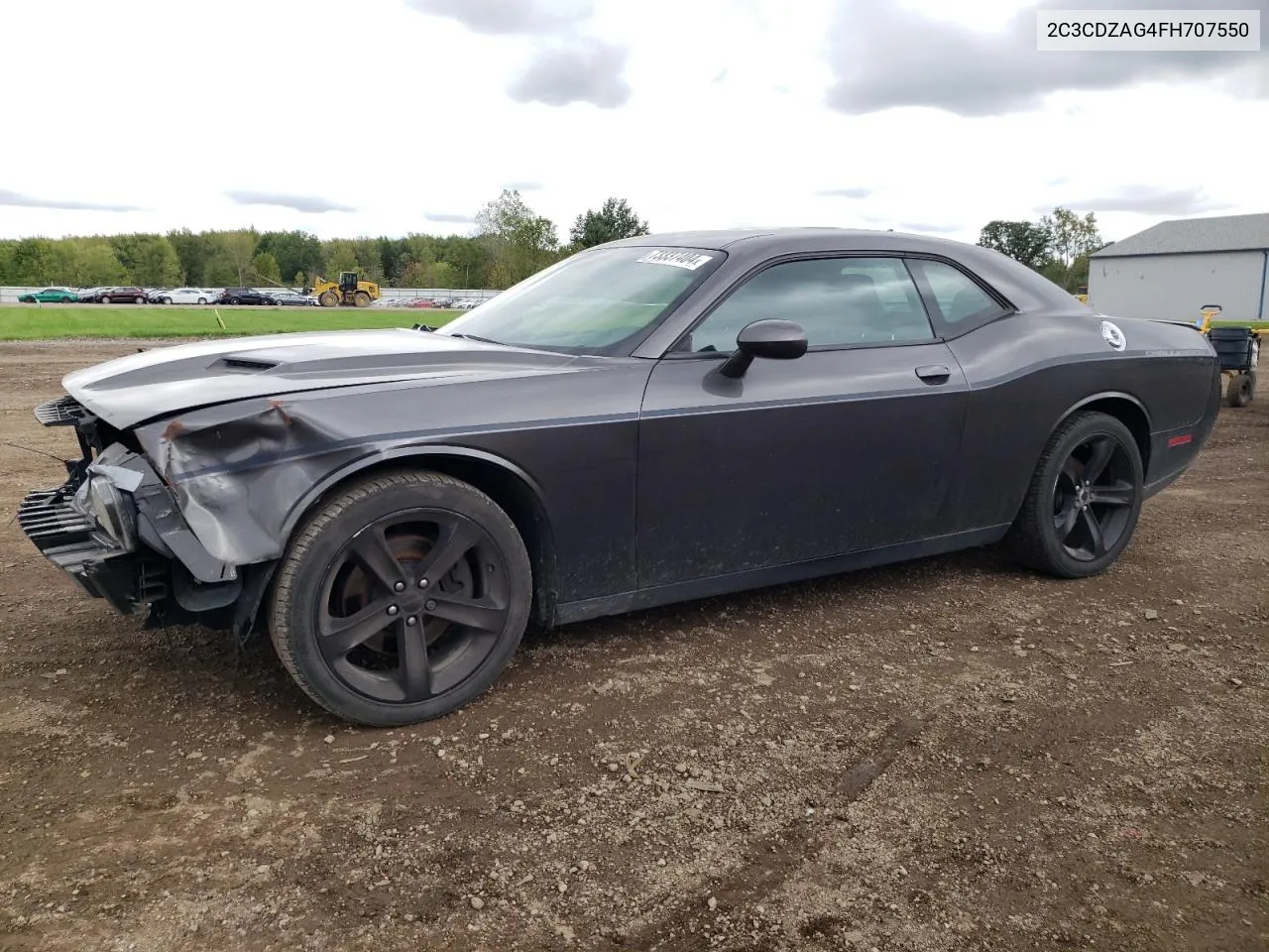 2015 Dodge Challenger Sxt VIN: 2C3CDZAG4FH707550 Lot: 73337404