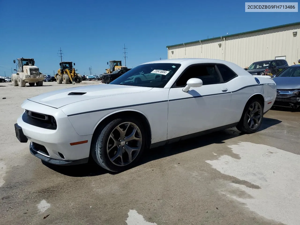 2015 Dodge Challenger Sxt Plus VIN: 2C3CDZBG9FH713486 Lot: 73341604