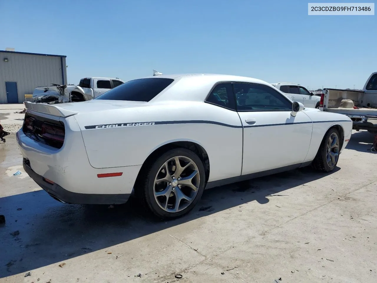 2015 Dodge Challenger Sxt Plus VIN: 2C3CDZBG9FH713486 Lot: 73341604