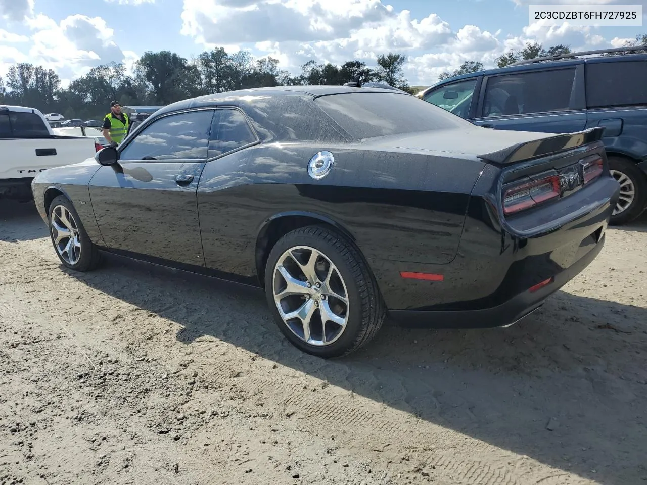 2015 Dodge Challenger Sxt Plus VIN: 2C3CDZBT6FH727925 Lot: 73555354