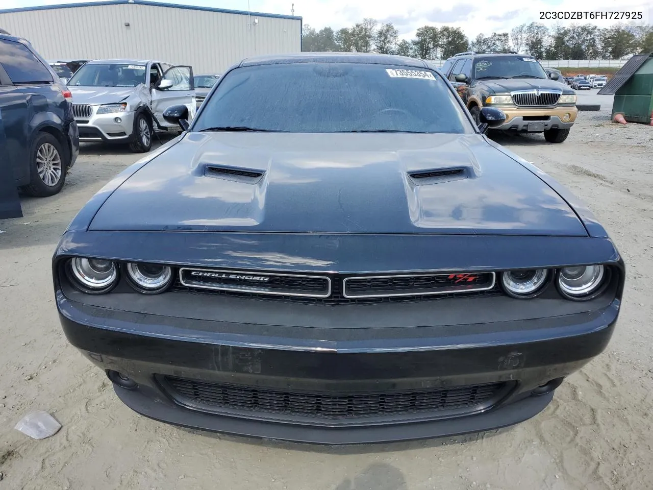 2015 Dodge Challenger Sxt Plus VIN: 2C3CDZBT6FH727925 Lot: 73555354