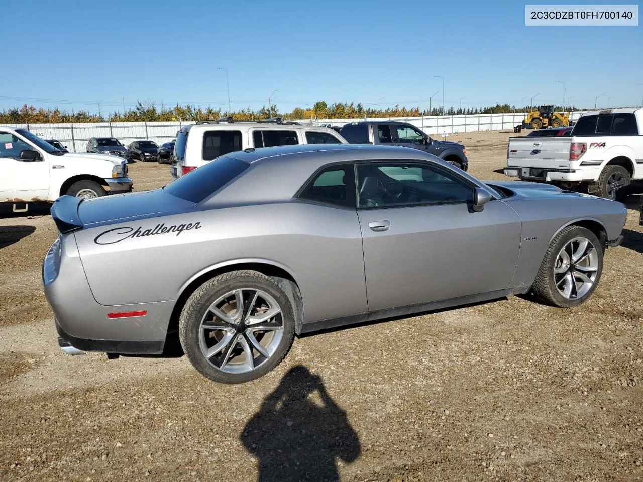 2015 Dodge Challenger Sxt Plus VIN: 2C3CDZBT0FH700140 Lot: 73713054