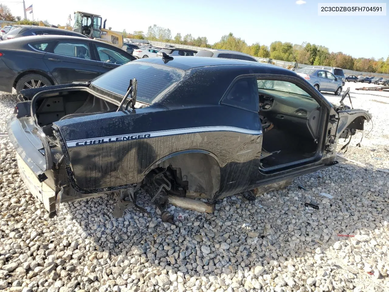 2015 Dodge Challenger Sxt Plus VIN: 2C3CDZBG5FH704591 Lot: 74051754