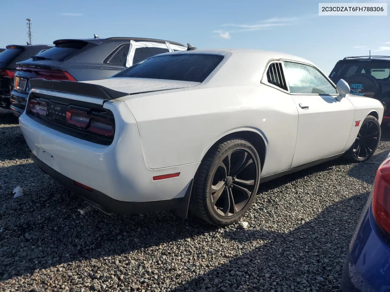 2015 Dodge Challenger Sxt VIN: 2C3CDZAT6FH788306 Lot: 74152364