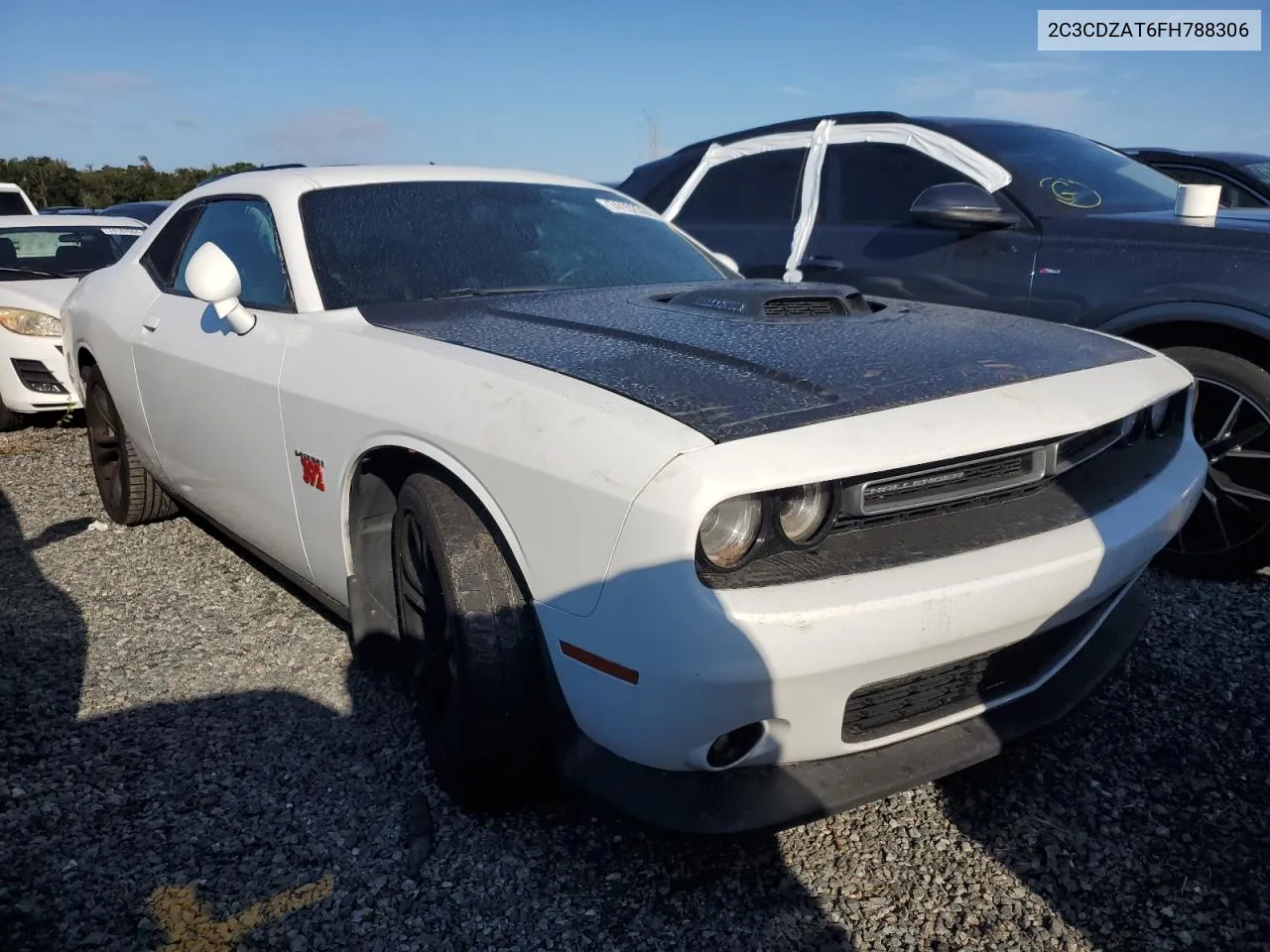 2015 Dodge Challenger Sxt VIN: 2C3CDZAT6FH788306 Lot: 74152364