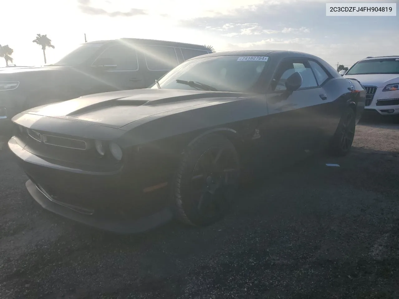 2015 Dodge Challenger R/T Scat Pack VIN: 2C3CDZFJ4FH904819 Lot: 74182764