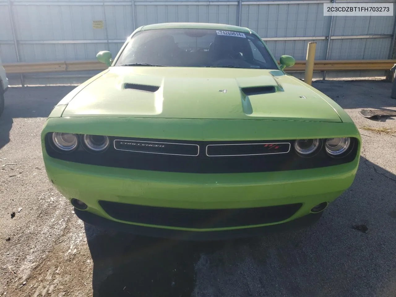 2015 Dodge Challenger Sxt Plus VIN: 2C3CDZBT1FH703273 Lot: 74269614