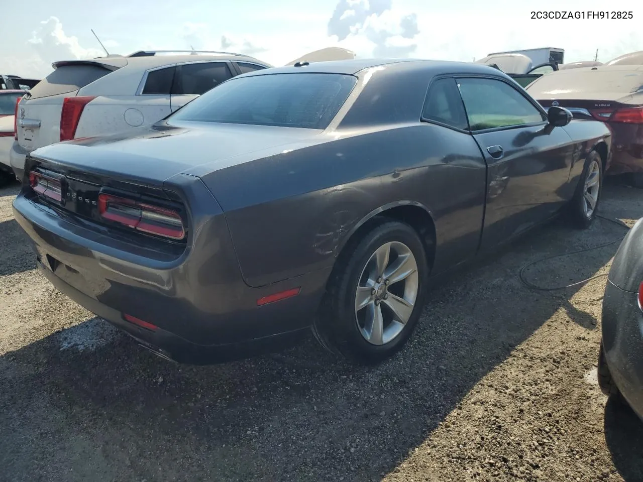 2C3CDZAG1FH912825 2015 Dodge Challenger Sxt