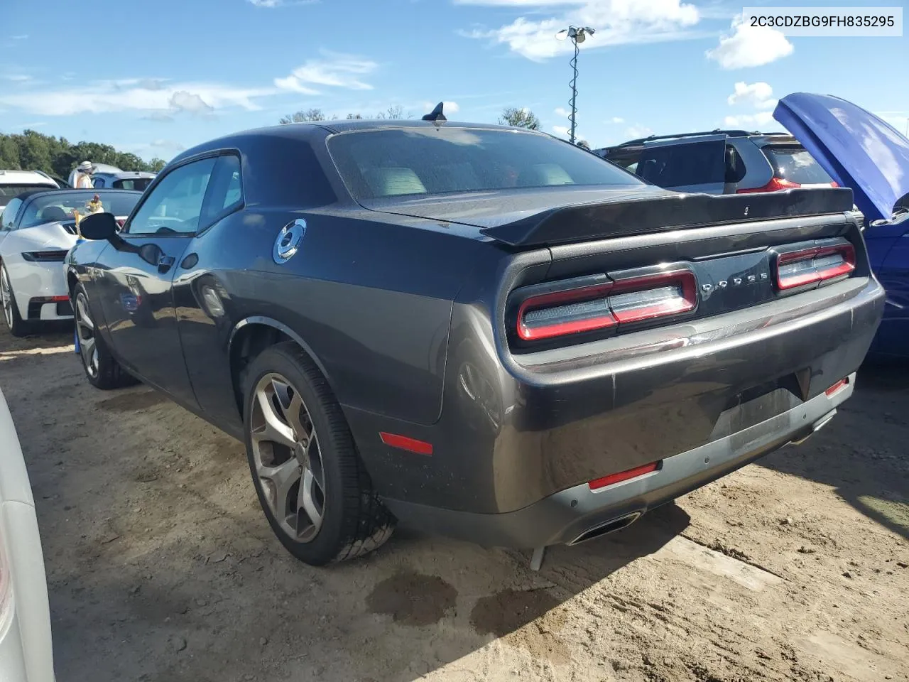 2015 Dodge Challenger Sxt Plus VIN: 2C3CDZBG9FH835295 Lot: 74619024