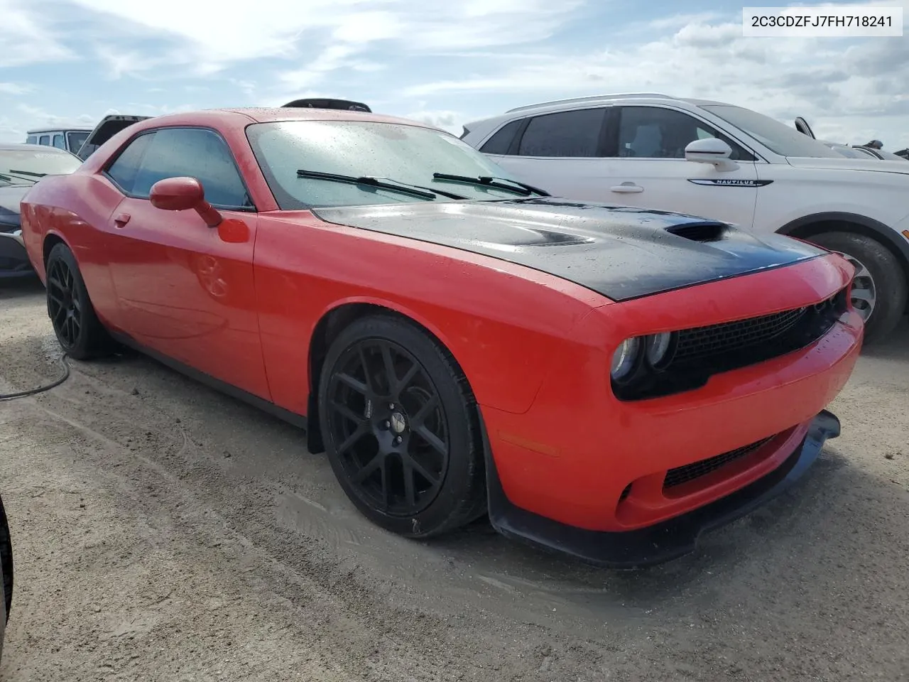 2015 Dodge Challenger R/T Scat Pack VIN: 2C3CDZFJ7FH718241 Lot: 75091894