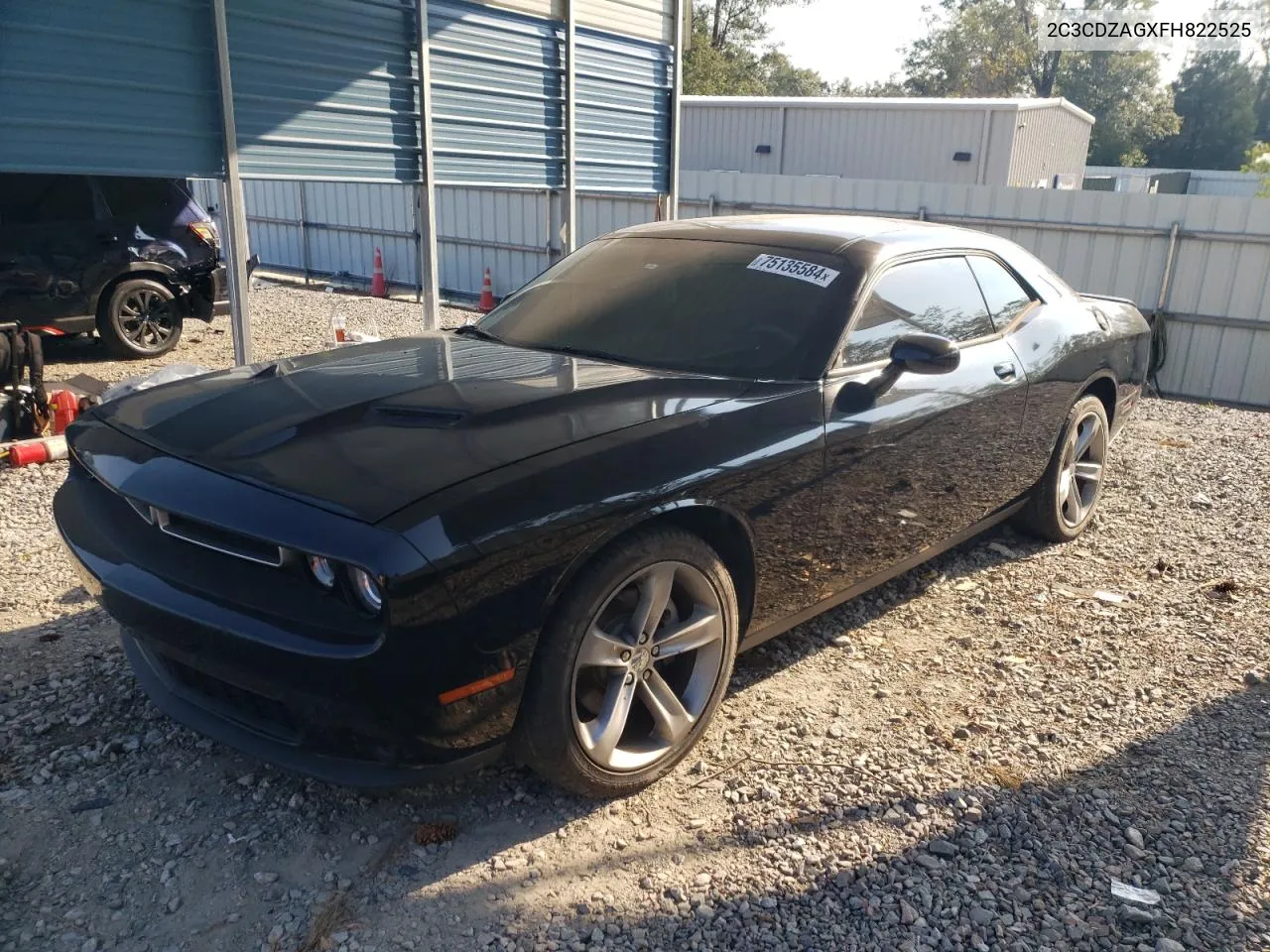 2015 Dodge Challenger Sxt VIN: 2C3CDZAGXFH822525 Lot: 75135584