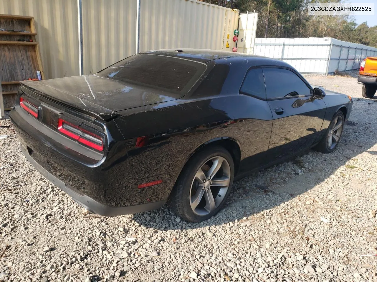 2015 Dodge Challenger Sxt VIN: 2C3CDZAGXFH822525 Lot: 75135584