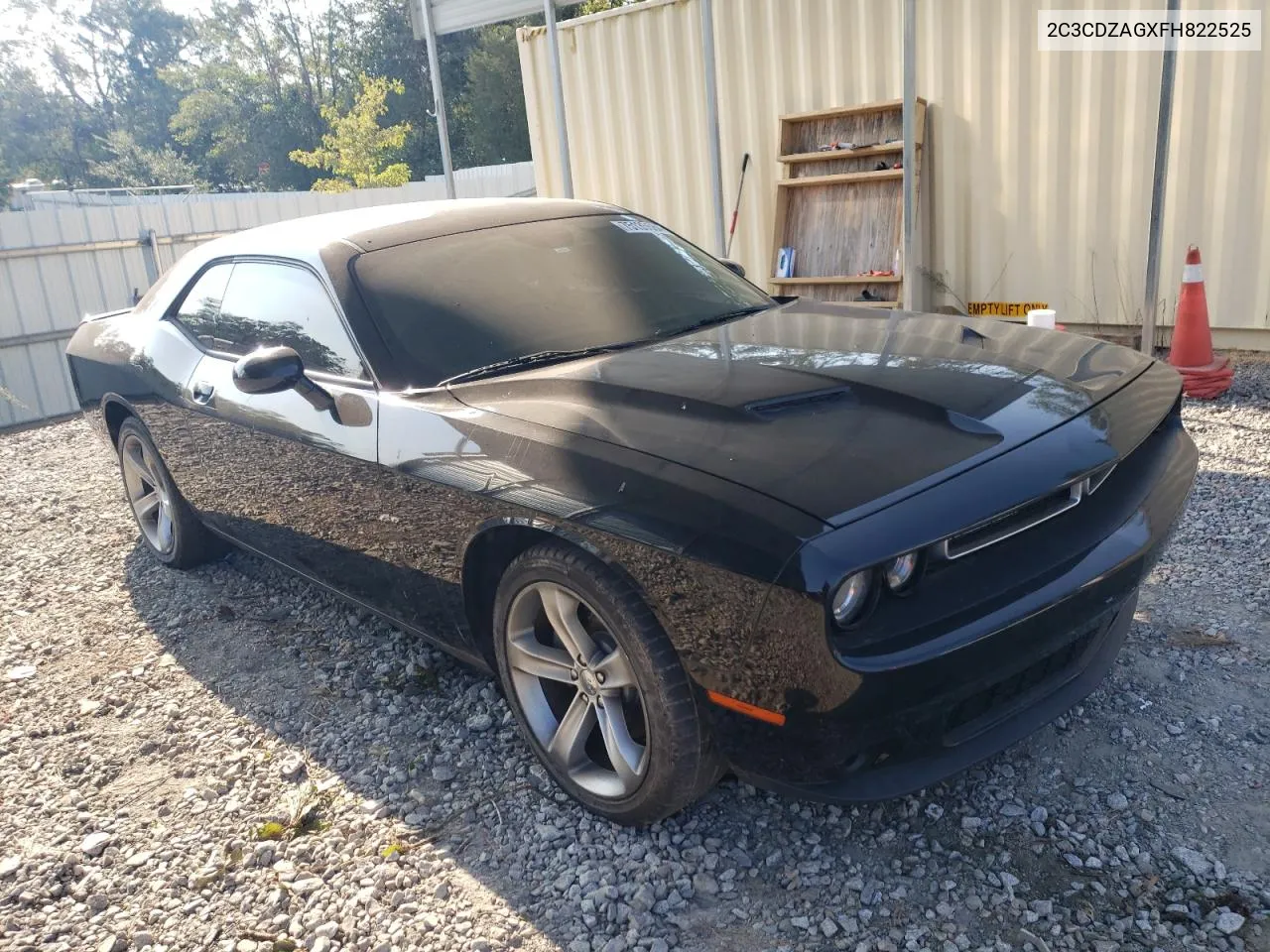 2015 Dodge Challenger Sxt VIN: 2C3CDZAGXFH822525 Lot: 75135584