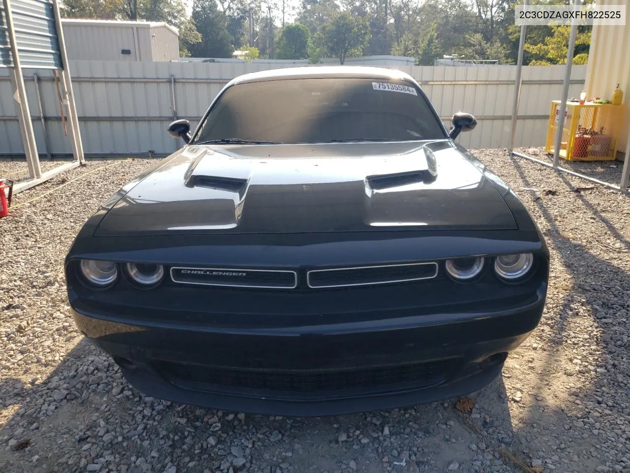 2015 Dodge Challenger Sxt VIN: 2C3CDZAGXFH822525 Lot: 75135584