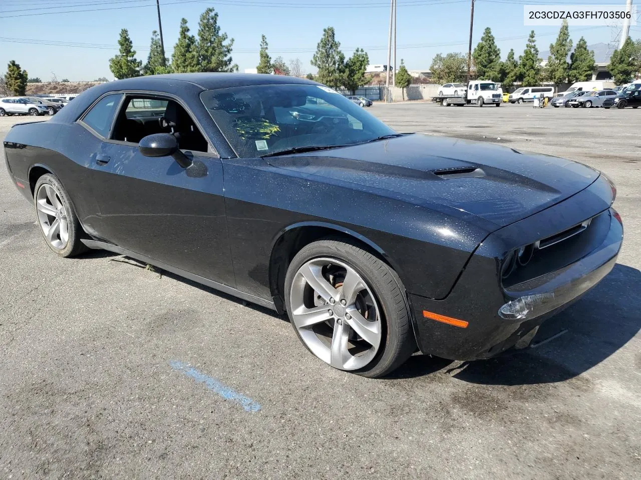 2015 Dodge Challenger Sxt VIN: 2C3CDZAG3FH703506 Lot: 75481934