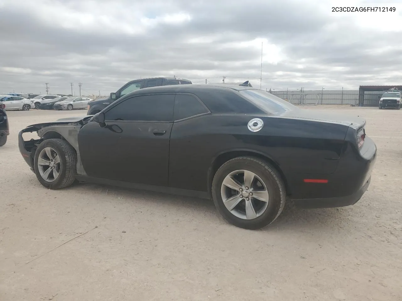 2015 Dodge Challenger Sxt VIN: 2C3CDZAG6FH712149 Lot: 76108764