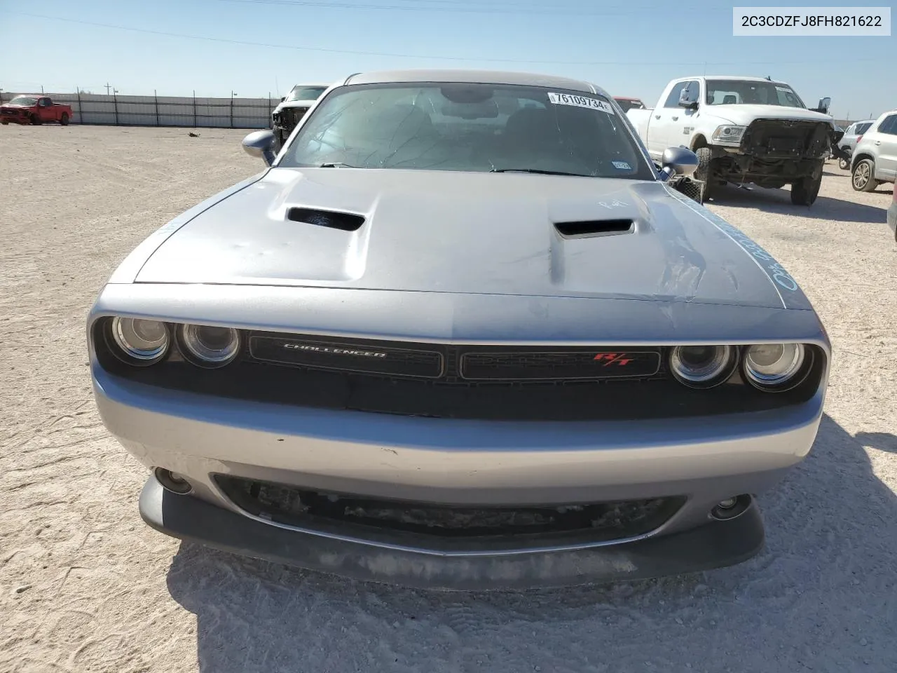 2015 Dodge Challenger R/T Scat Pack VIN: 2C3CDZFJ8FH821622 Lot: 76109734