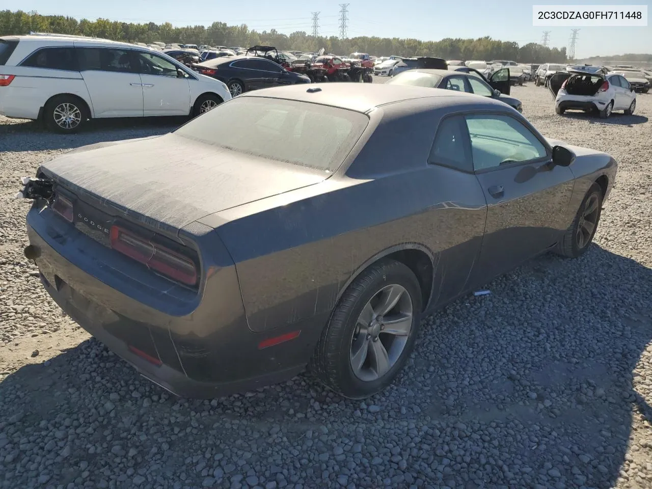 2015 Dodge Challenger Sxt VIN: 2C3CDZAG0FH711448 Lot: 76200864