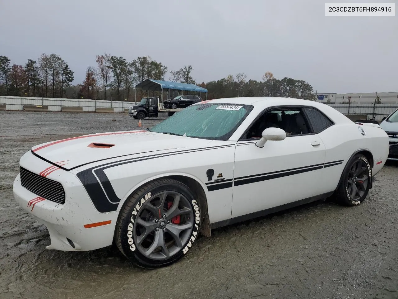 2015 Dodge Challenger Sxt Plus VIN: 2C3CDZBT6FH894916 Lot: 76667434