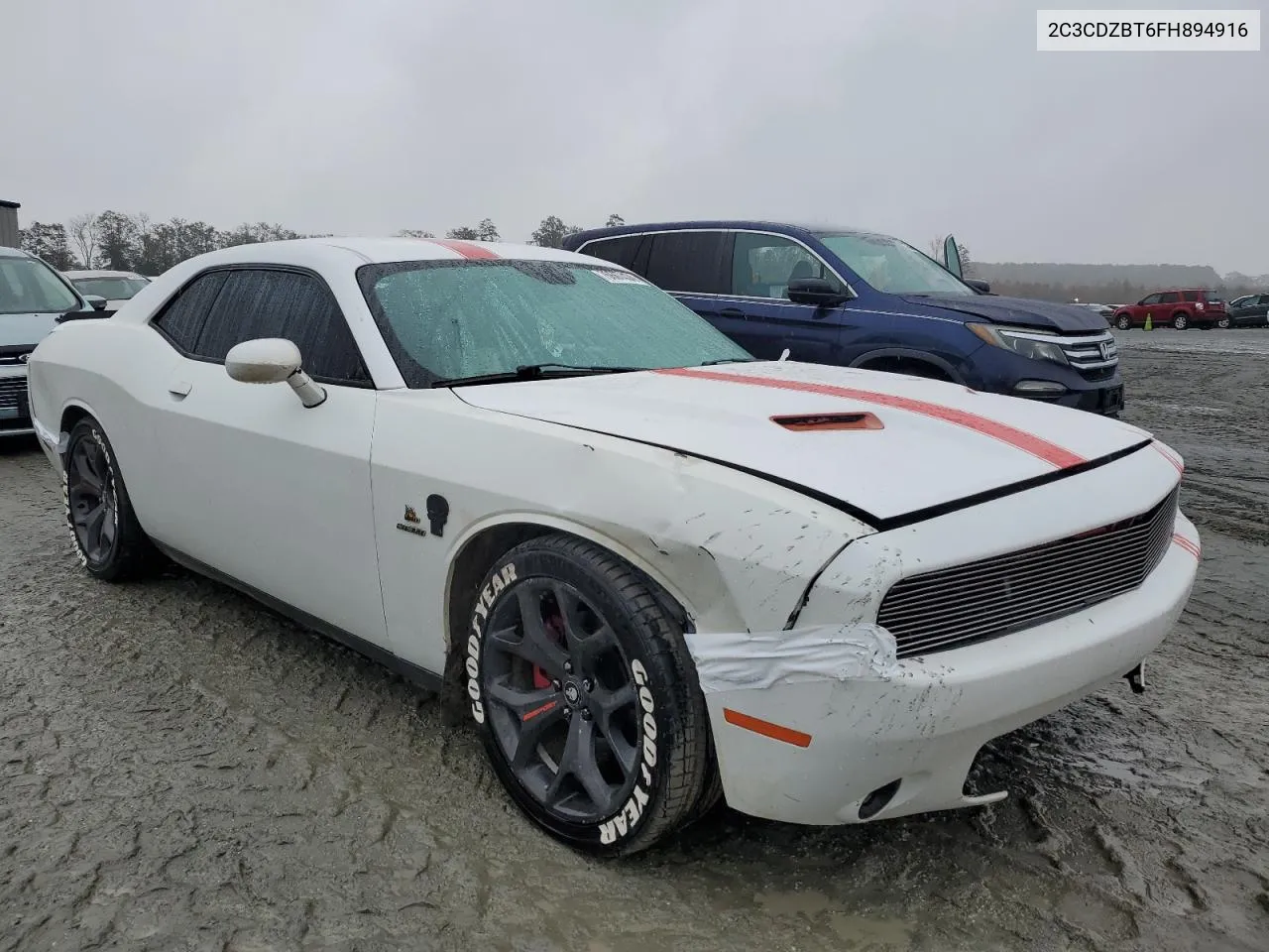 2015 Dodge Challenger Sxt Plus VIN: 2C3CDZBT6FH894916 Lot: 76667434