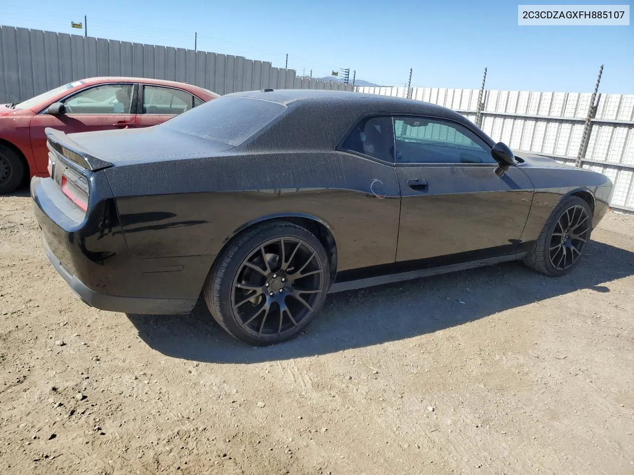 2C3CDZAGXFH885107 2015 Dodge Challenger Sxt