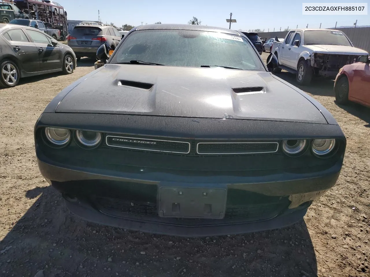 2C3CDZAGXFH885107 2015 Dodge Challenger Sxt