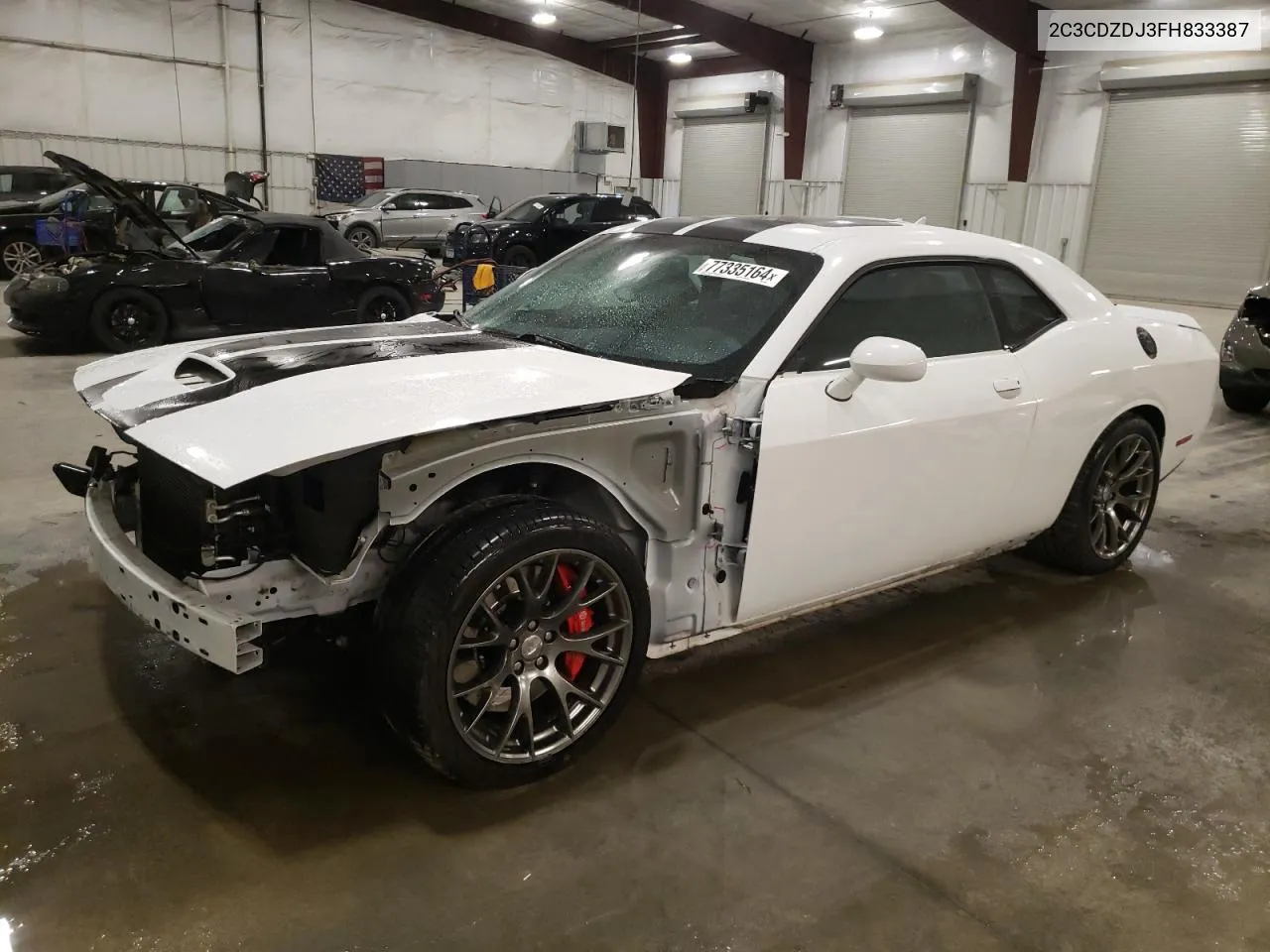 2015 Dodge Challenger Srt 392 VIN: 2C3CDZDJ3FH833387 Lot: 77335164