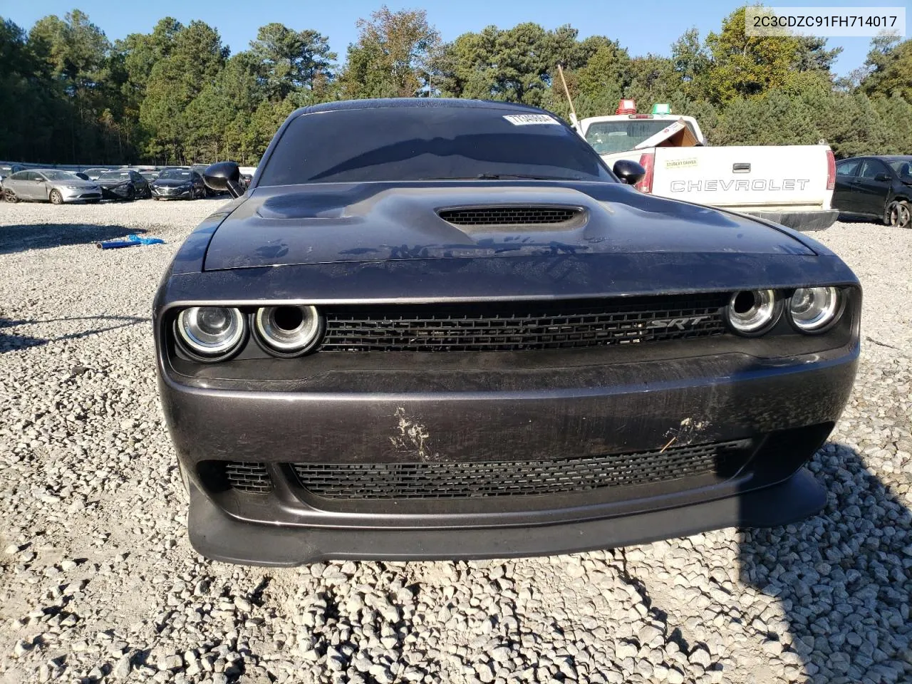 2015 Dodge Challenger Srt Hellcat VIN: 2C3CDZC91FH714017 Lot: 77340664