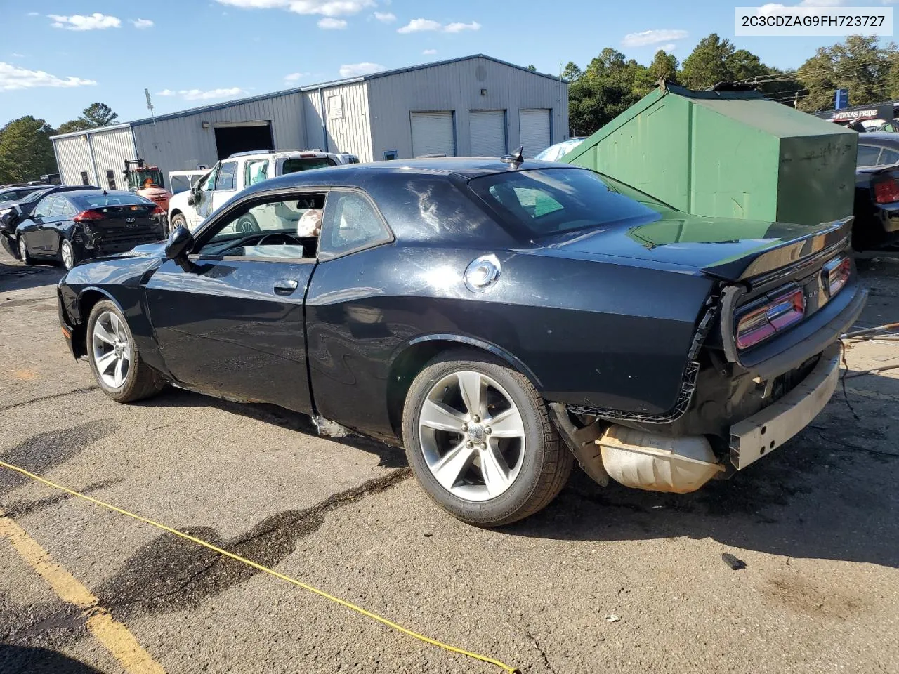 2015 Dodge Challenger Sxt VIN: 2C3CDZAG9FH723727 Lot: 77346124