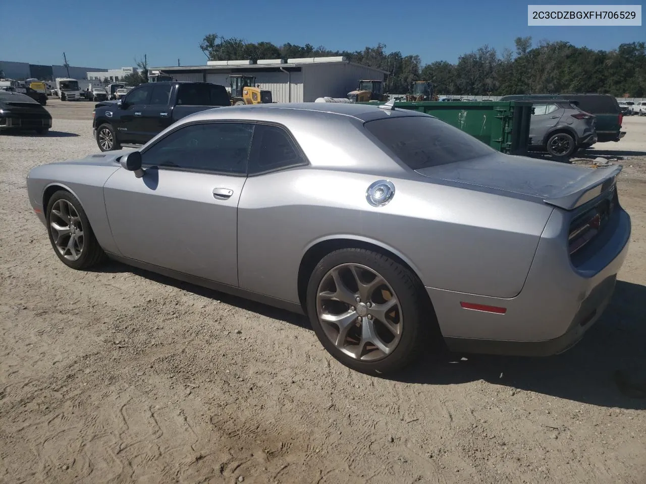 2C3CDZBGXFH706529 2015 Dodge Challenger Sxt Plus