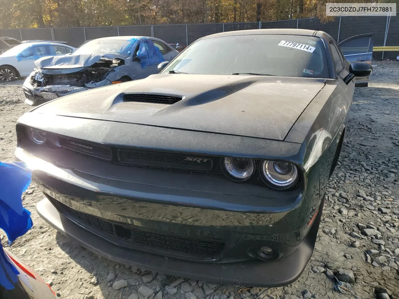 2015 Dodge Challenger Srt 392 VIN: 2C3CDZDJ7FH727881 Lot: 77797114