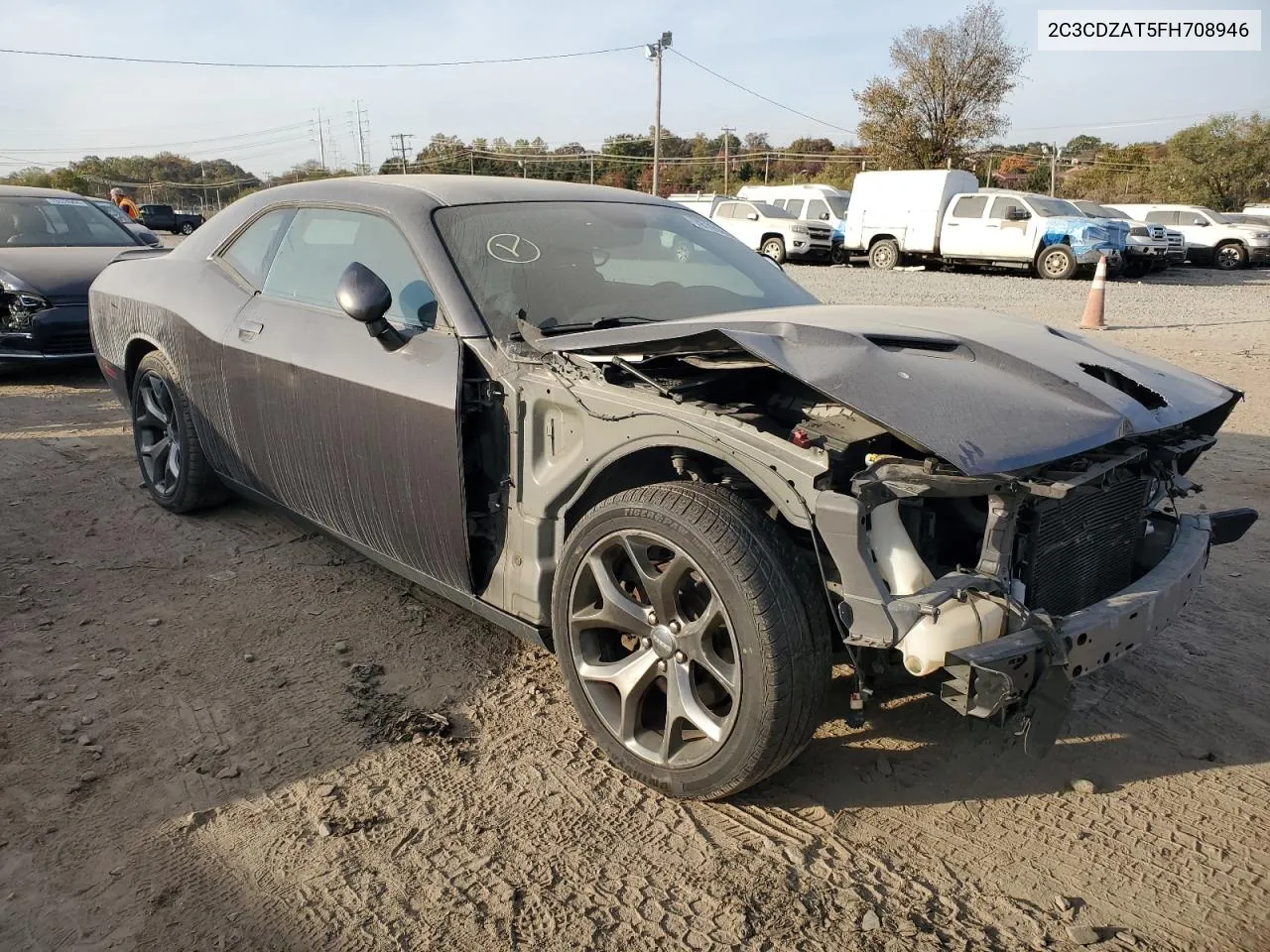 2015 Dodge Challenger Sxt VIN: 2C3CDZAT5FH708946 Lot: 78199804