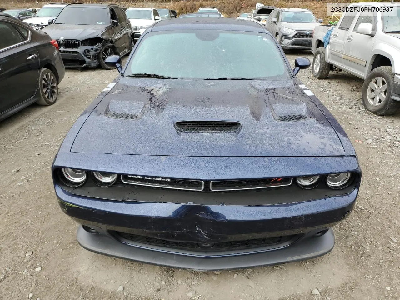 2015 Dodge Challenger R/T Scat Pack VIN: 2C3CDZFJ6FH706937 Lot: 78261284