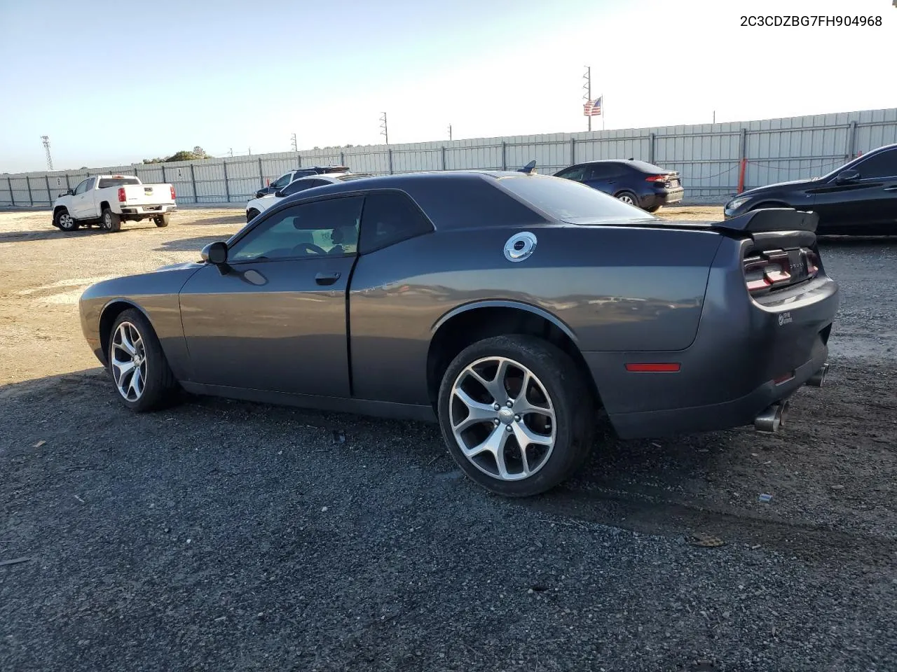 2015 Dodge Challenger Sxt Plus VIN: 2C3CDZBG7FH904968 Lot: 78391264